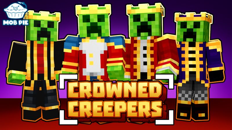 Crowned Creepers on the Minecraft Marketplace by Mob Pie