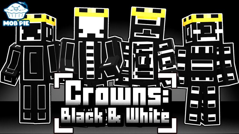 Crowns: Black & White on the Minecraft Marketplace by Mob Pie