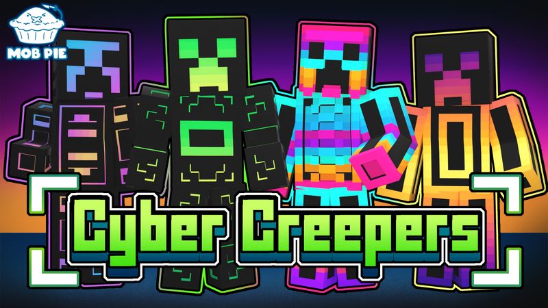 Cyber Creepers on the Minecraft Marketplace by Mob Pie