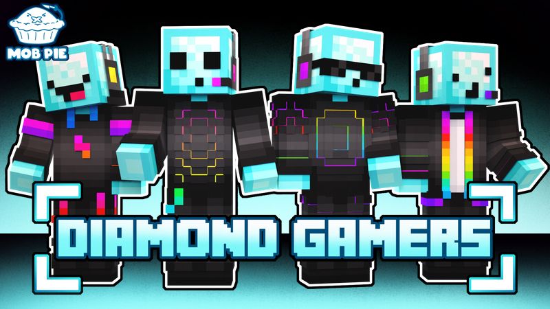 Diamond Gamers on the Minecraft Marketplace by Mob Pie