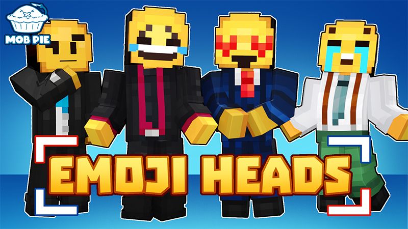 Emoji Heads on the Minecraft Marketplace by Mob Pie