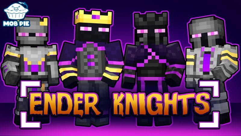 Ender knights on the Minecraft Marketplace by Mob Pie