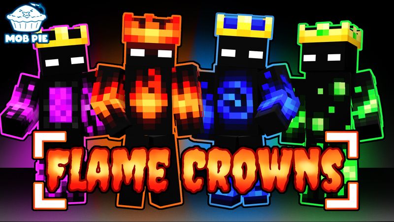 Flame Crowns on the Minecraft Marketplace by Mob Pie