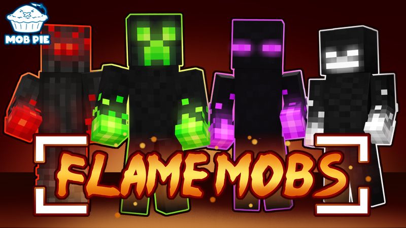 Flame Mobs on the Minecraft Marketplace by Mob Pie