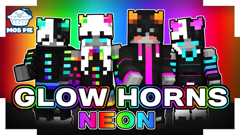 Glow Horns: Neon on the Minecraft Marketplace by Mob Pie