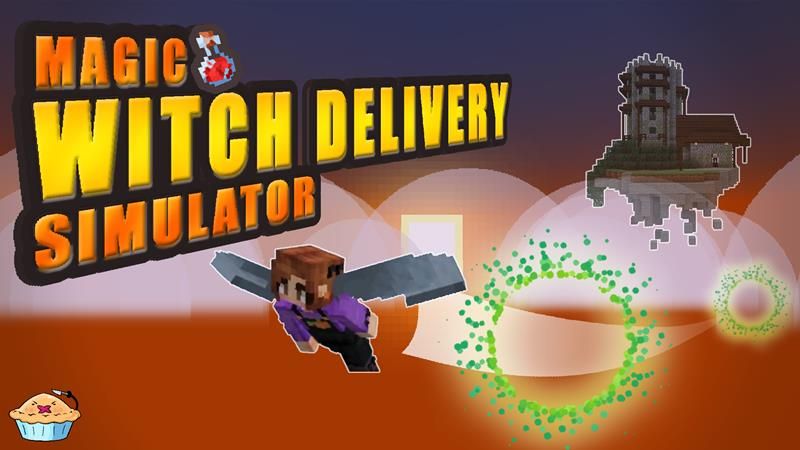 Magic Witch Delivery Simulator on the Minecraft Marketplace by Mob Pie