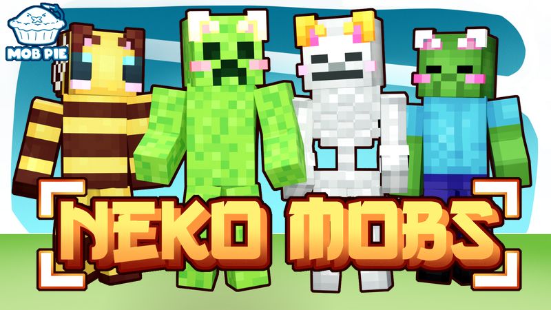 Neko Mobs on the Minecraft Marketplace by Mob Pie