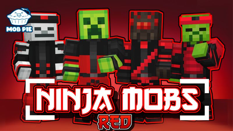 Ninja Mobs: Red on the Minecraft Marketplace by Mob Pie