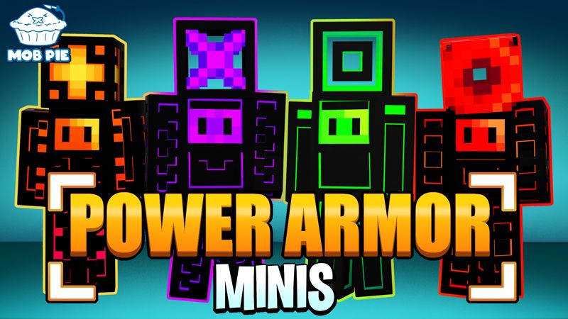 Power Armor: Minis on the Minecraft Marketplace by Mob Pie