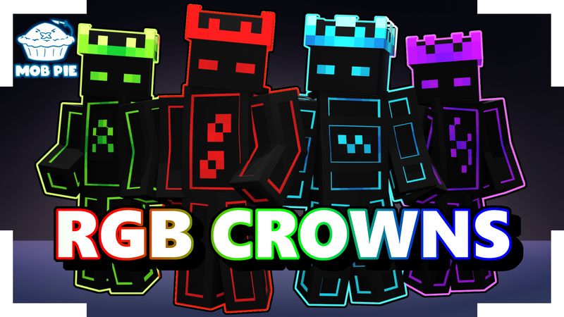 RGB Crowns on the Minecraft Marketplace by Mob Pie