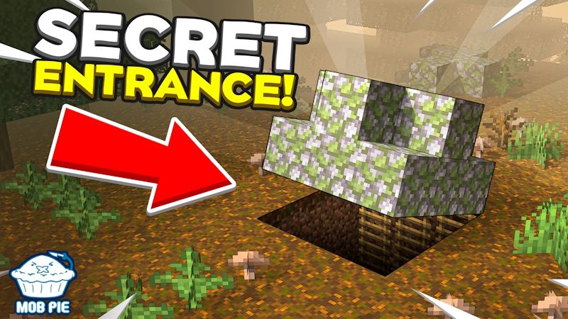 Secret Underground Base on the Minecraft Marketplace by Mob Pie