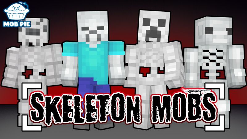 Skeleton Mobs on the Minecraft Marketplace by Mob Pie