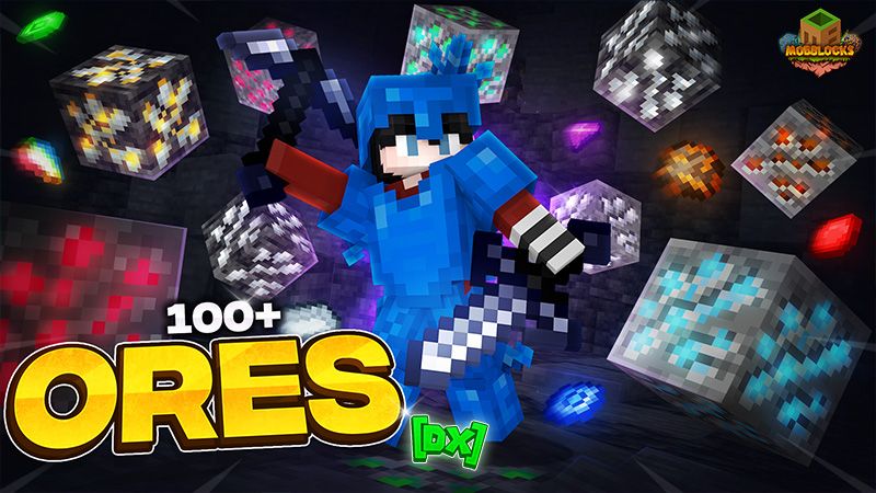 100 + Ores on the Minecraft Marketplace by MobBlocks