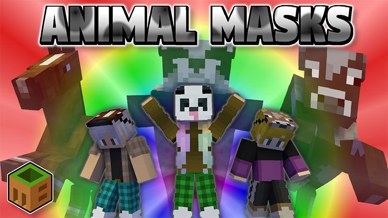 Animal Masks on the Minecraft Marketplace by MobBlocks