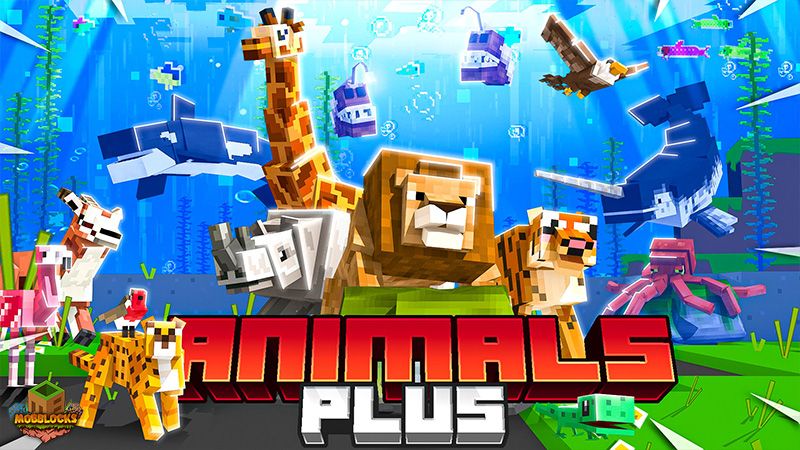 ANIMALS PLUS on the Minecraft Marketplace by MobBlocks