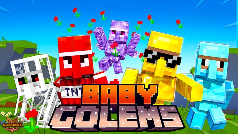 Baby Golems on the Minecraft Marketplace by MobBlocks