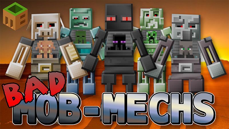 Bad Mob Mechs on the Minecraft Marketplace by MobBlocks