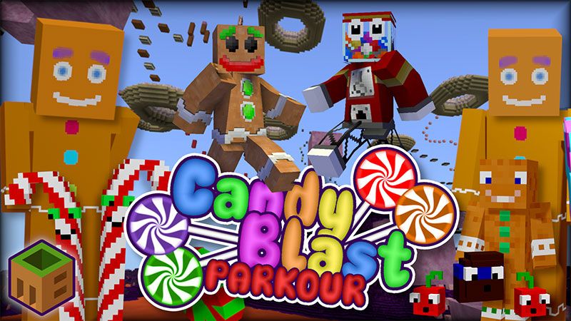 Candy Blast Parkour on the Minecraft Marketplace by MobBlocks