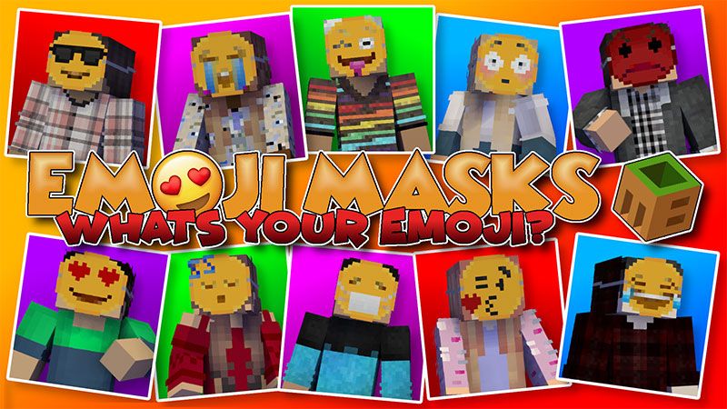 Emoji Masks on the Minecraft Marketplace by MobBlocks