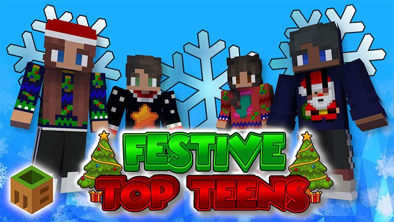 Festive Top Teens on the Minecraft Marketplace by MobBlocks