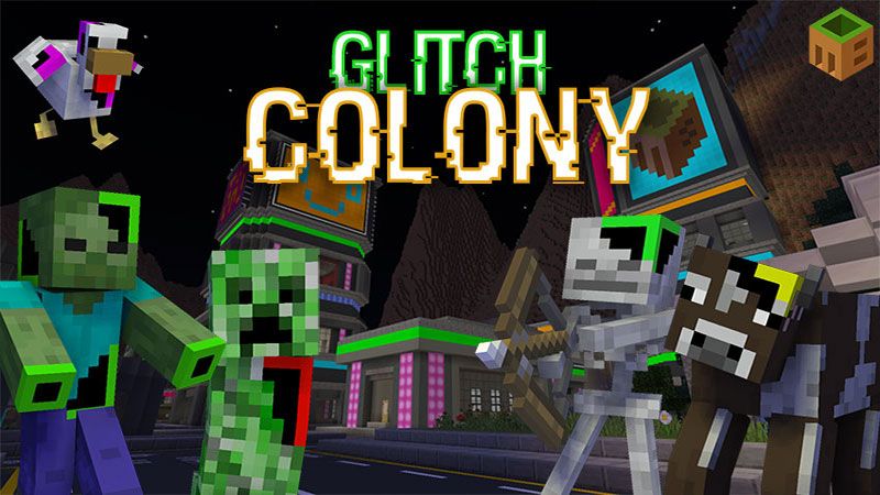 Glitch Colony on the Minecraft Marketplace by MobBlocks