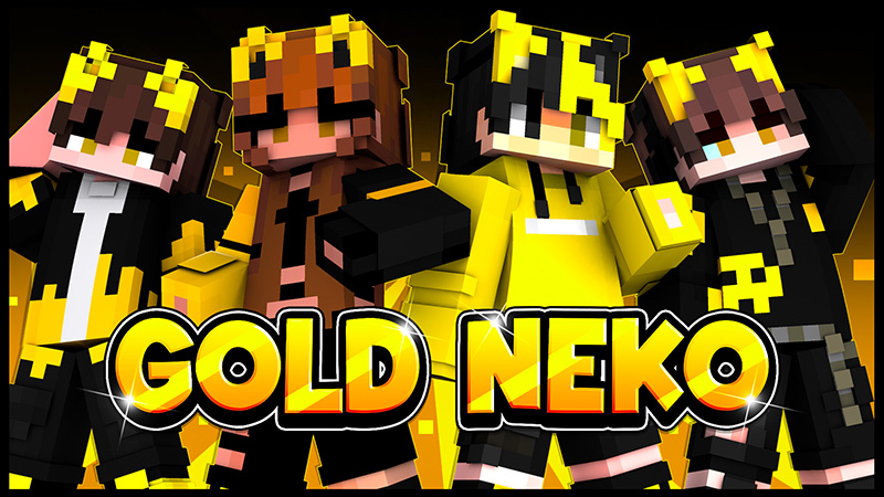 Gold Neko on the Minecraft Marketplace by MobBlocks