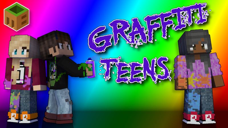 Graffiti Teens on the Minecraft Marketplace by MobBlocks