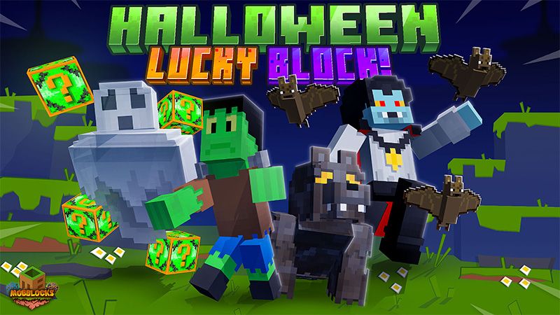 Halloween Lucky Block on the Minecraft Marketplace by MobBlocks