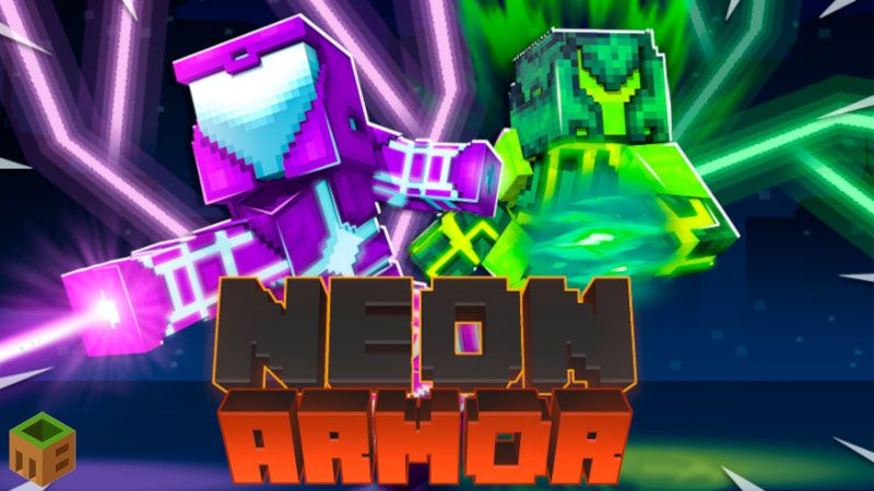 Neon Armour on the Minecraft Marketplace by MobBlocks