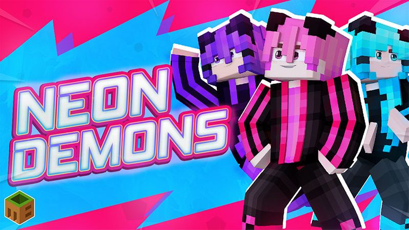 Neon Demons on the Minecraft Marketplace by MobBlocks