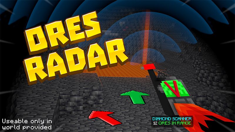 Ores Radar on the Minecraft Marketplace by MobBlocks