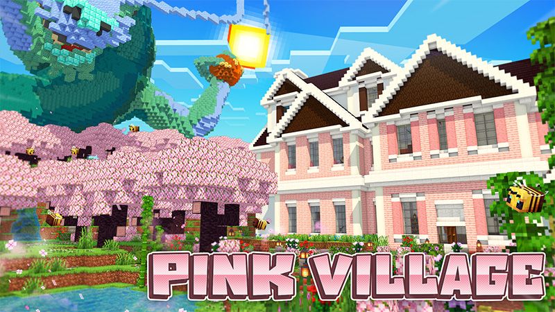 Pink Village on the Minecraft Marketplace by MobBlocks