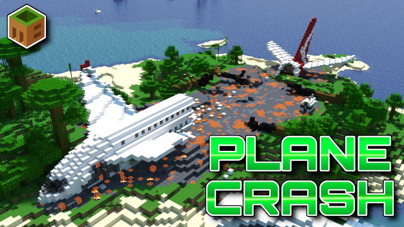 Plane Crash on the Minecraft Marketplace by MobBlocks