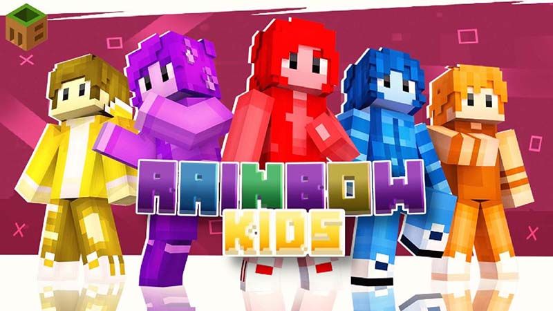 Rainbow Kids on the Minecraft Marketplace by MobBlocks