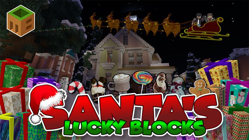 Santa's Lucky Blocks on the Minecraft Marketplace by MobBlocks