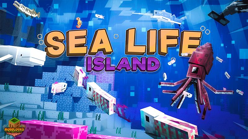 Sea Life Island on the Minecraft Marketplace by MobBlocks