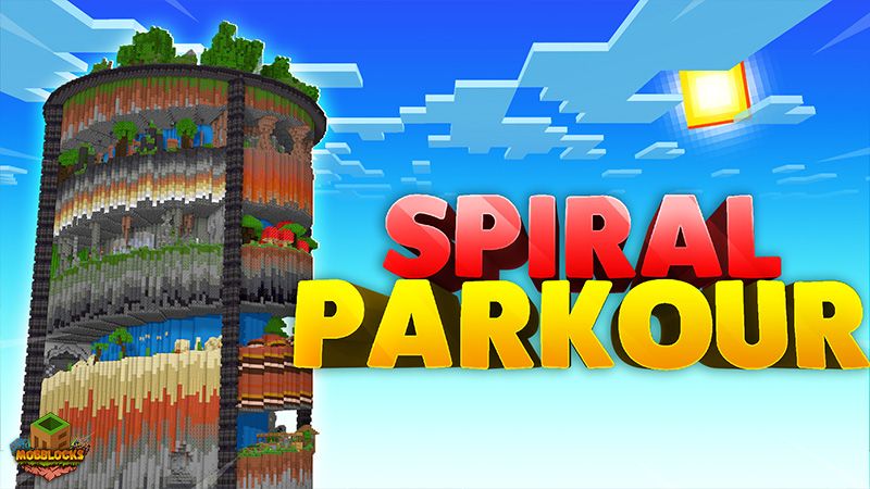 Spiral Parkour on the Minecraft Marketplace by MobBlocks