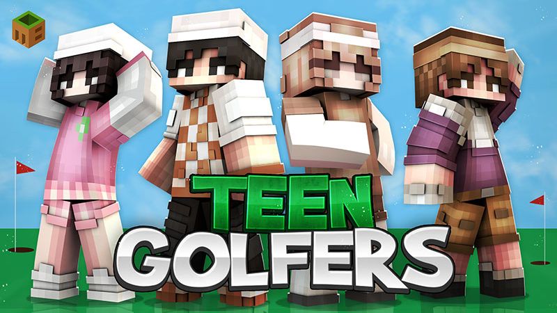 Teen Golfers on the Minecraft Marketplace by MobBlocks