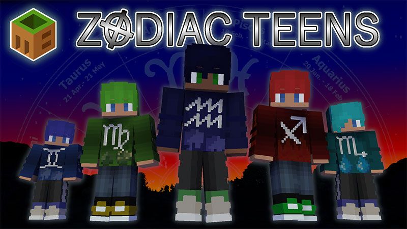 Zodiac Teens on the Minecraft Marketplace by MobBlocks