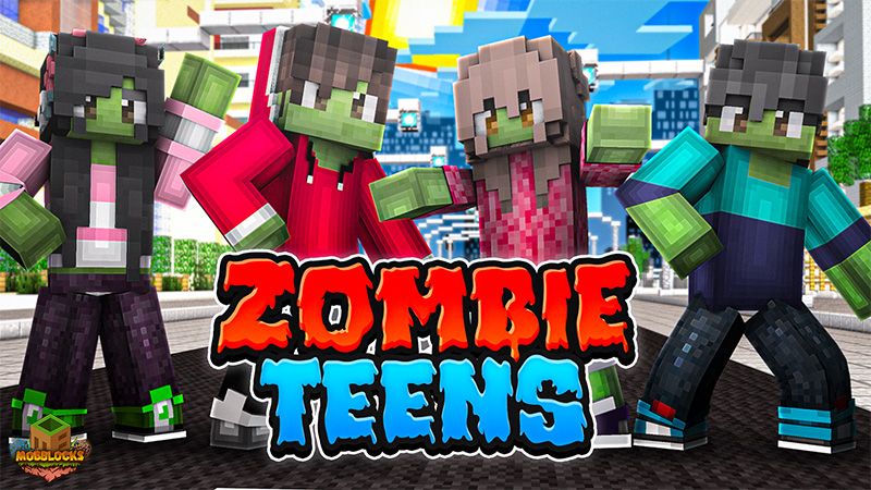 Zombie Teens on the Minecraft Marketplace by MobBlocks