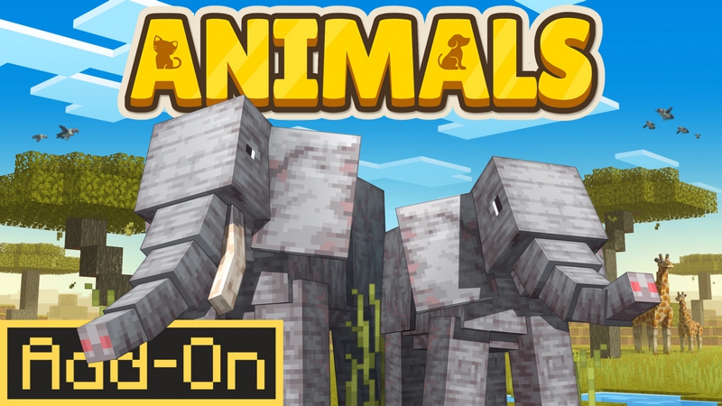 Animals Add-On on the Minecraft Marketplace by Mod Block