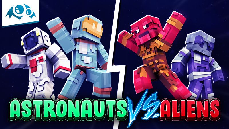 Astronauts VS Aliens on the Minecraft Marketplace by Monster Egg Studios