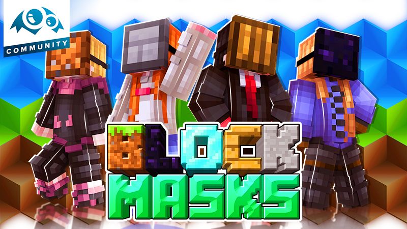 Block Masks on the Minecraft Marketplace by Monster Egg Studios