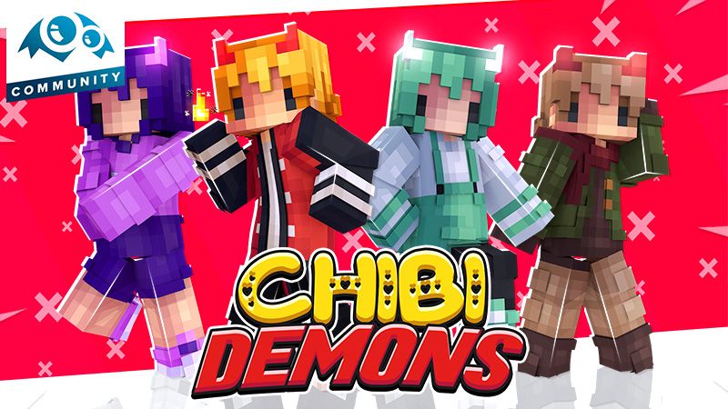 Chibi Demons on the Minecraft Marketplace by Monster Egg Studios