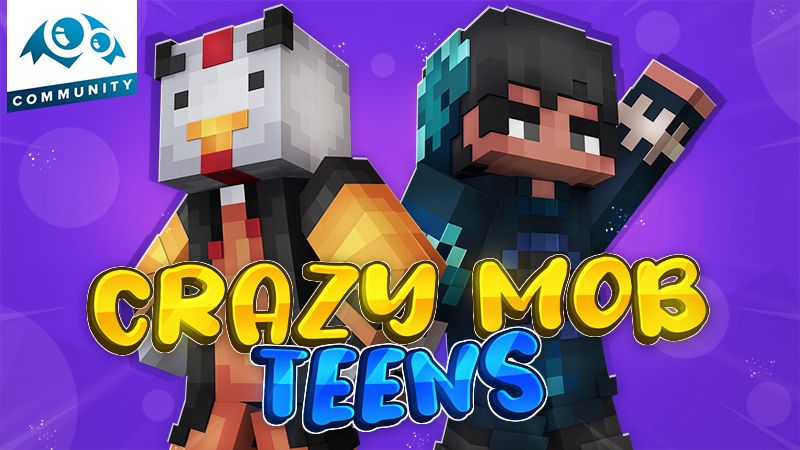 Crazy Mob Teens on the Minecraft Marketplace by Monster Egg Studios