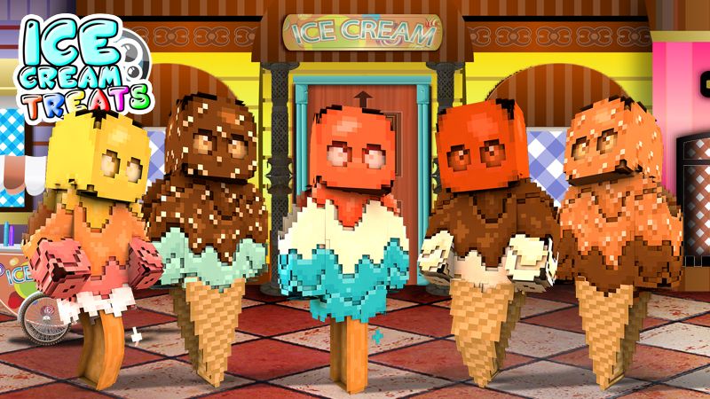 Ice Cream Treats HD on the Minecraft Marketplace by Monster Egg Studios