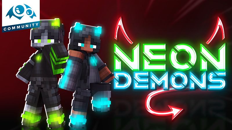 Neon Demons on the Minecraft Marketplace by Monster Egg Studios