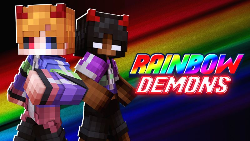 Rainbow Demons on the Minecraft Marketplace by Monster Egg Studios