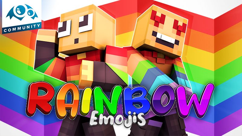 Rainbow Emojis on the Minecraft Marketplace by Monster Egg Studios