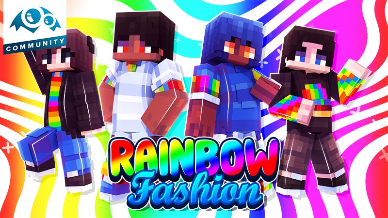 Rainbow Fashion on the Minecraft Marketplace by Monster Egg Studios